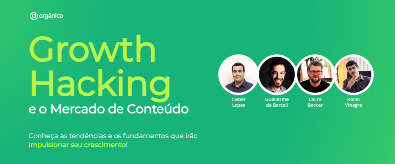 Masterclass Growth Hacking e o Mercado de Conteúdo