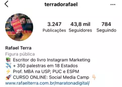 Print - Instagram de Rafael Terra