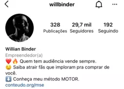 Print - Instagram de Willian Binder