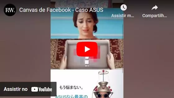 Canvas de Facebook - Caso ASUS