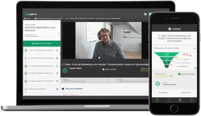 Curso de Marketing Digital gratuito da Orgânica