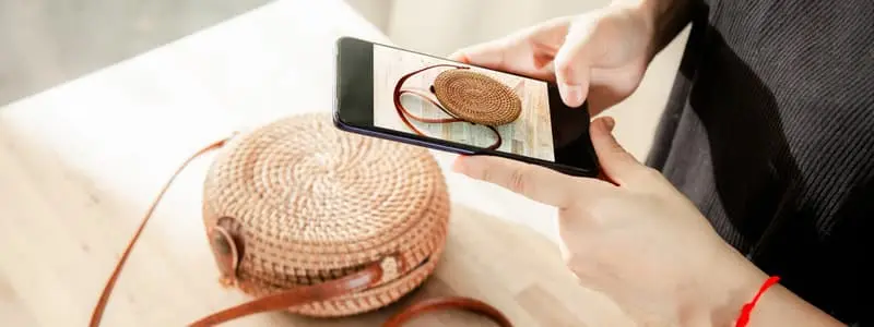 Fotografia de produto com celular