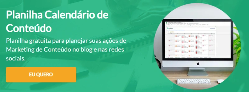 Calendário de Conteúdo