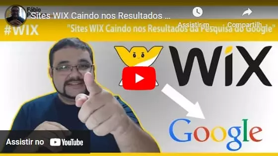 Sites WIX Caindo nos Resultados de Busca