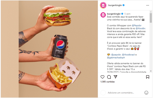 Tom de voz Burger King