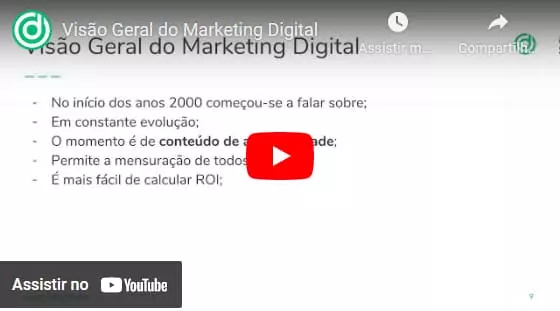 Visão Geral do Marketing Digital