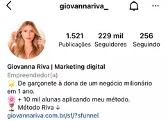 Print - Instagram de Giovanna Riva