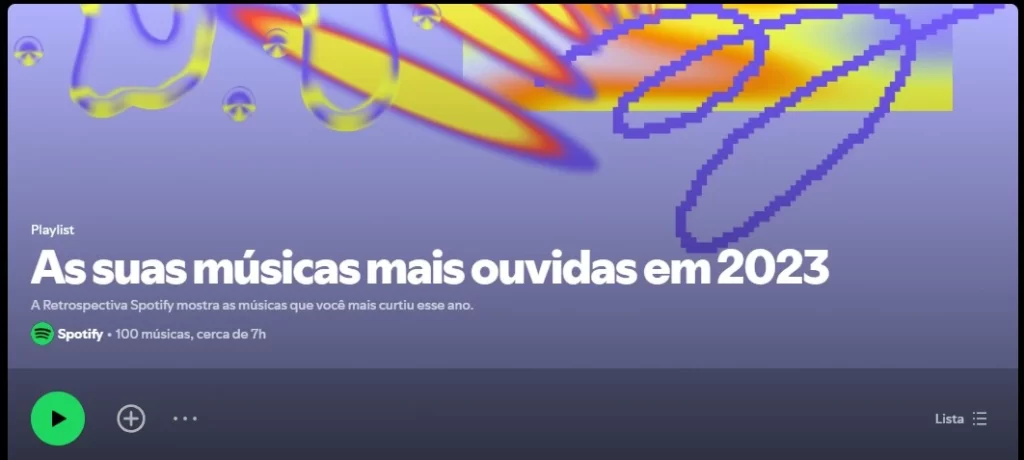 Guia do Marketing Personalizado: do conceito à prática Interface do Spotify Wrapped em 2023