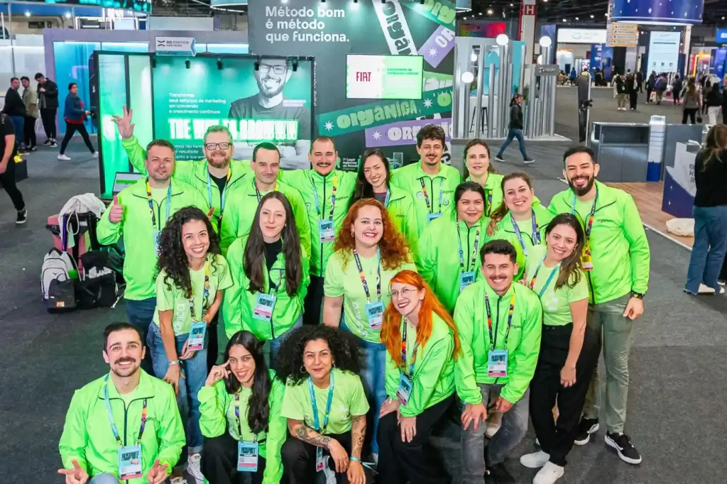 Nossa trajetória no RD Summit: conquistas e aprendizados Equipe Orgânica Digital no evento RD Summit.