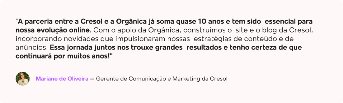 DEPOIMENTO Mariane de Oliveira