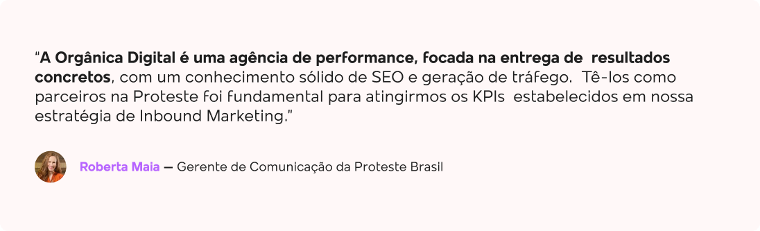Depoimento Roberta Maia