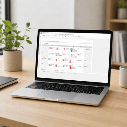Calendário de Conteúdo